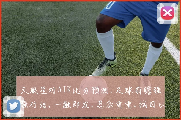 天狼星对AIK比分预测,足球前瞻强强对话,一触即发,悬念重重,拭目以待。